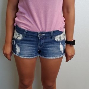 Jean shorts